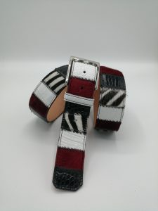 Horse col.106 Patchwork belt 