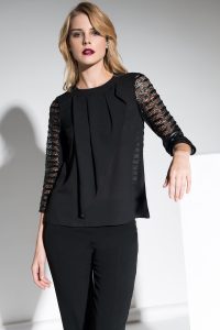 Blusa trasparenze